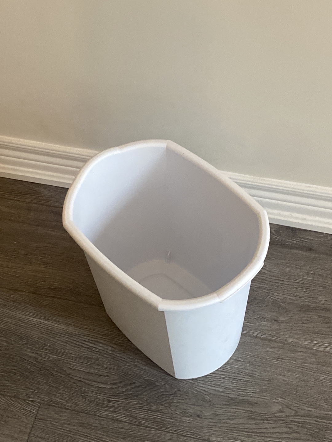 White Plastic Bin