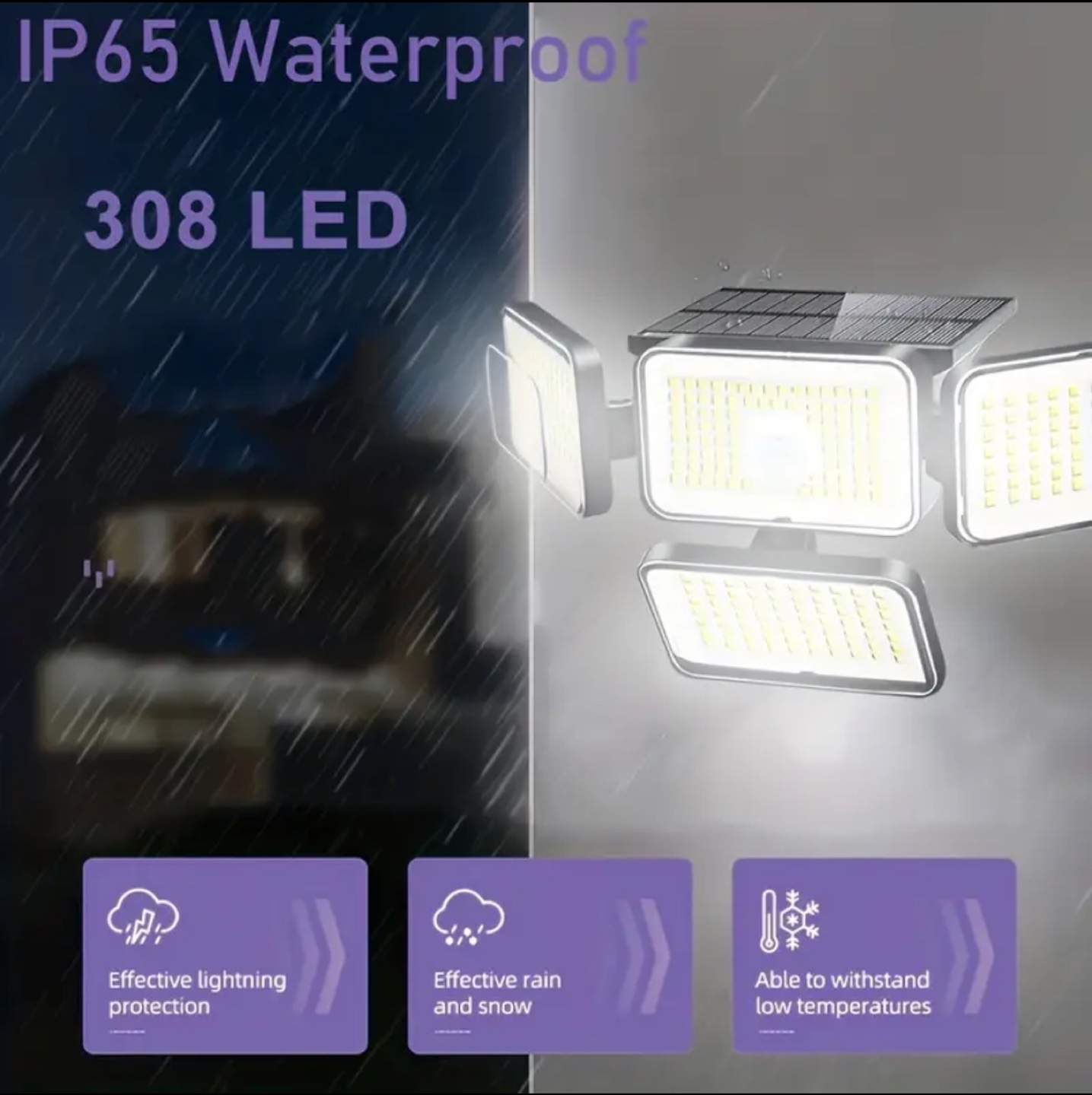 LED solar light - photo 3