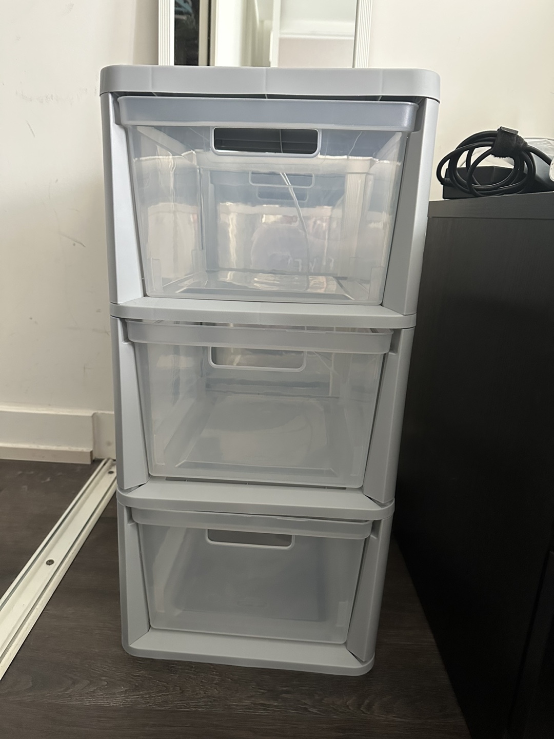 3-Drawer Plastic Storage Organizer