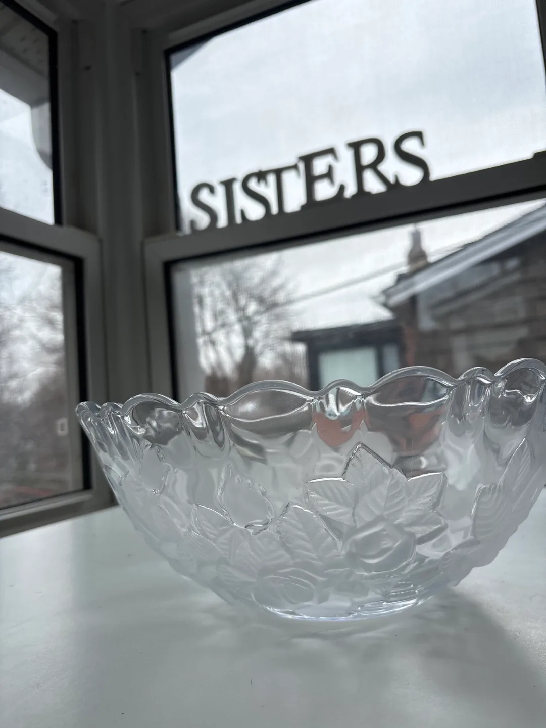 Mikasa Large Crystal Rose Bowl image indicator(4)