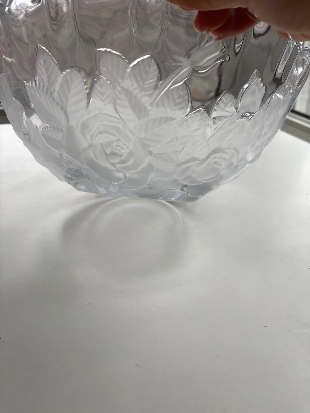 Mikasa Large Crystal Rose Bowl image indicator(3)