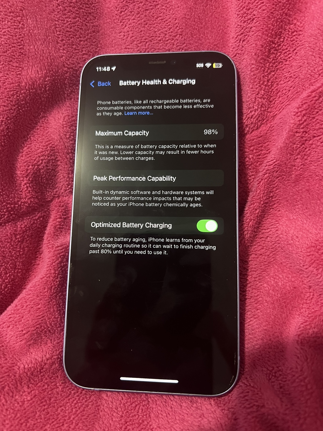 iPhone 12 Purple - Excellent Condition - photo 4