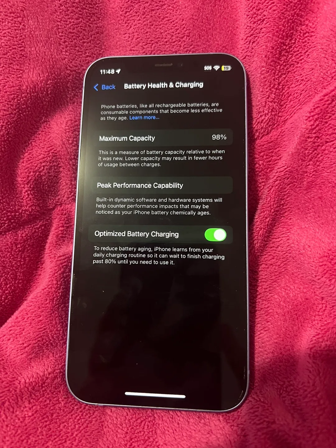 iPhone 12 Purple - Excellent Condition image indicator(4)