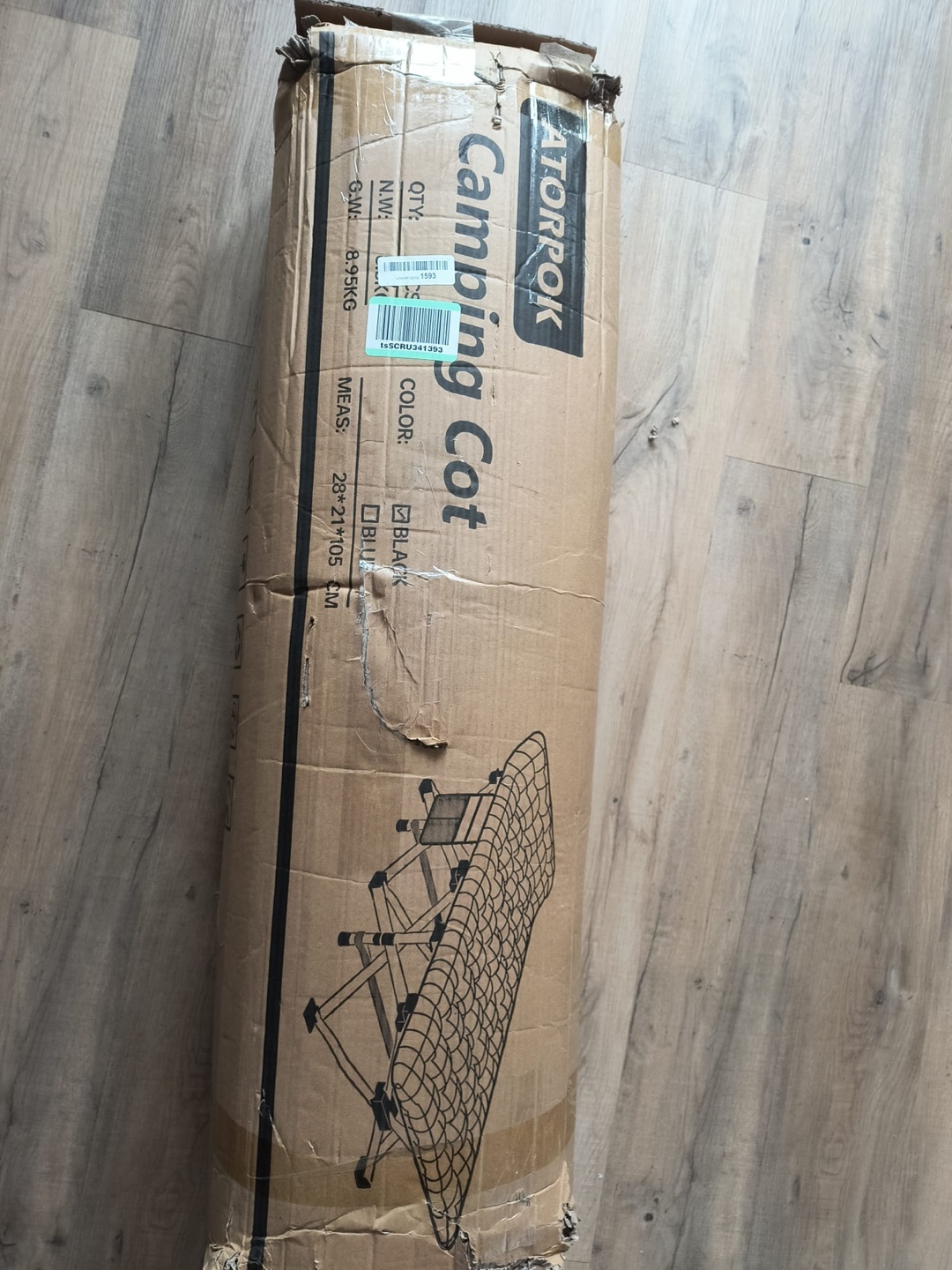 ATORPOK Camping Cot - Folding Bed with Carry Bag - photo 3