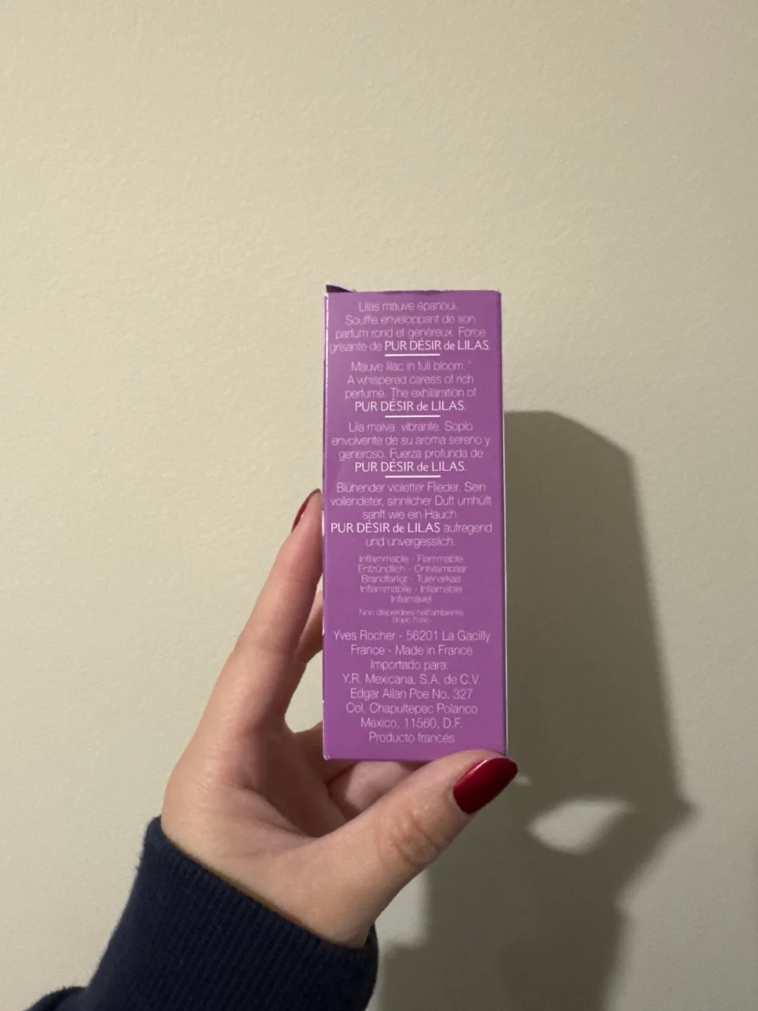 Rare Vintage Yves Rocher Pur Desir de Lilas Perfume image indicator(2)