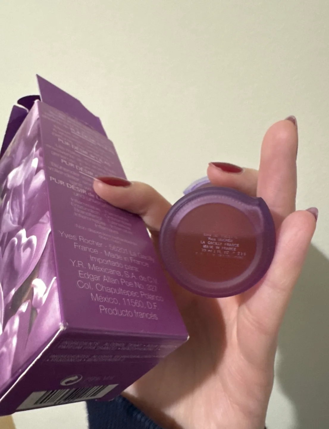 Rare Vintage Yves Rocher Pur Desir de Lilas Perfume image indicator(6)