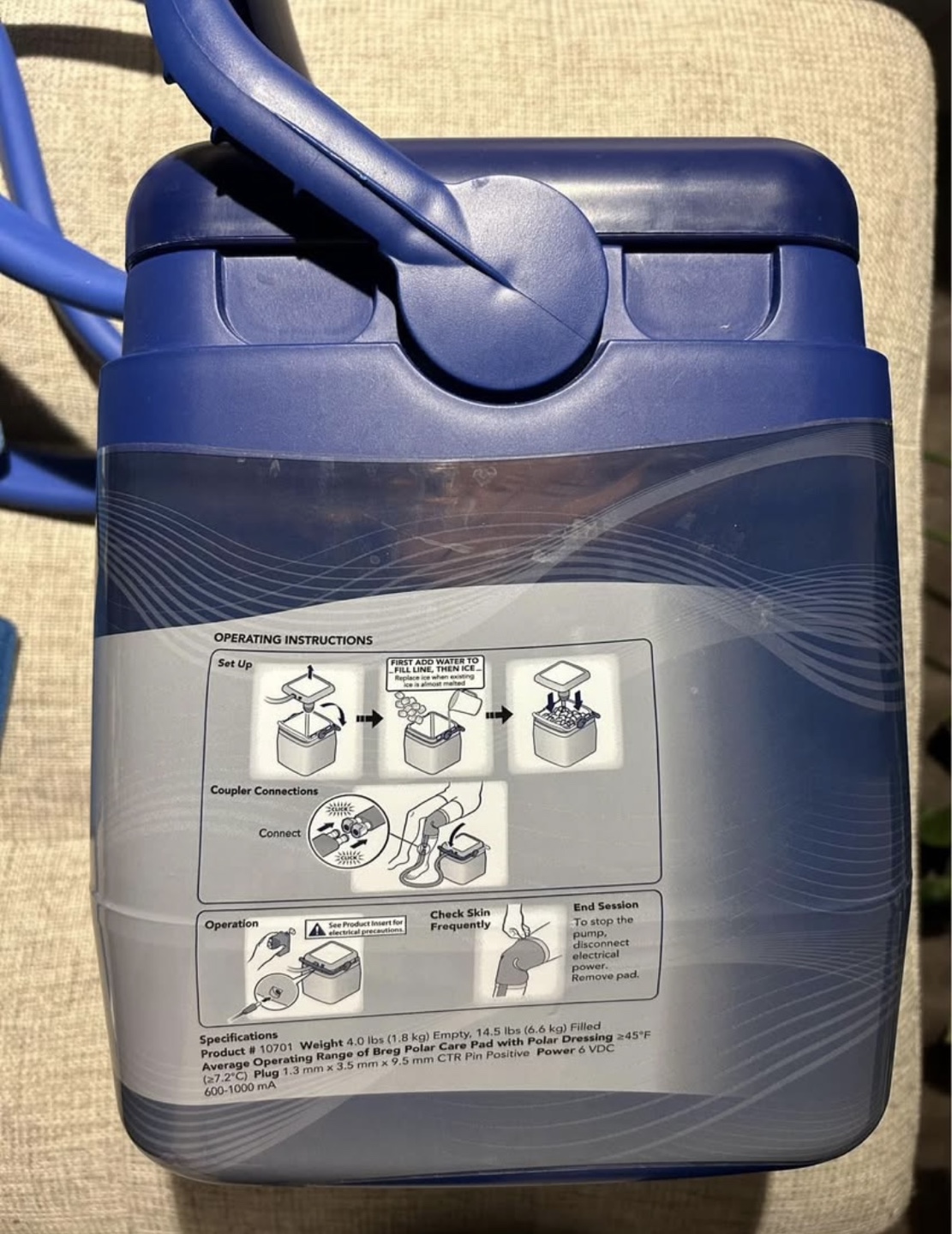 BREG Polar Care Cube Cold Therapy System - photo 4