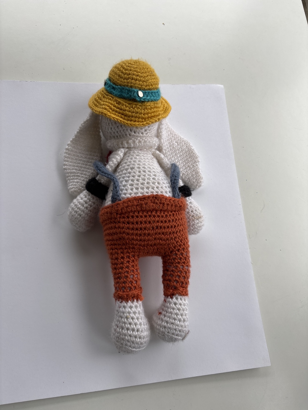 Adorable Crochet Bunny Rabbit Toy - photo 2