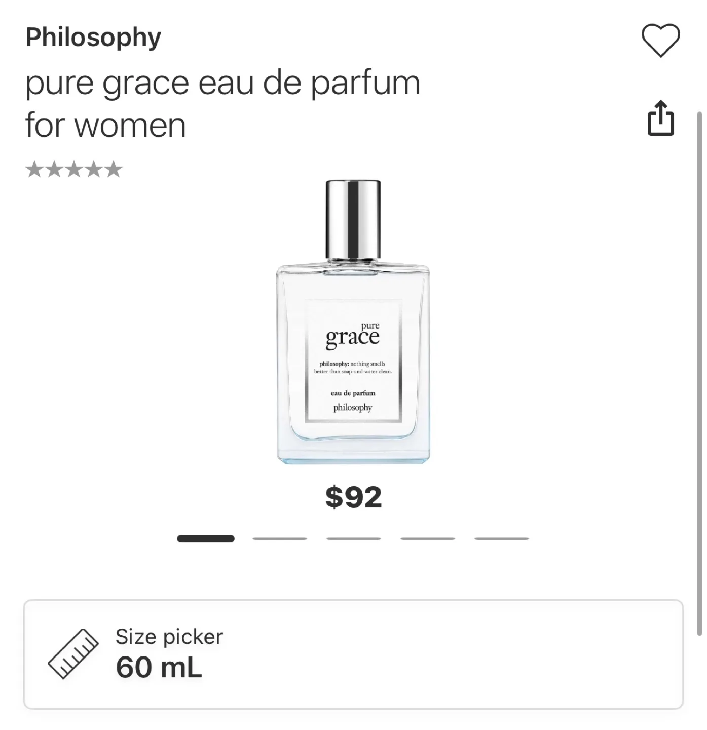 Philosophy Pure Grace Eau de Parfum for Women - 60ml image indicator(2)