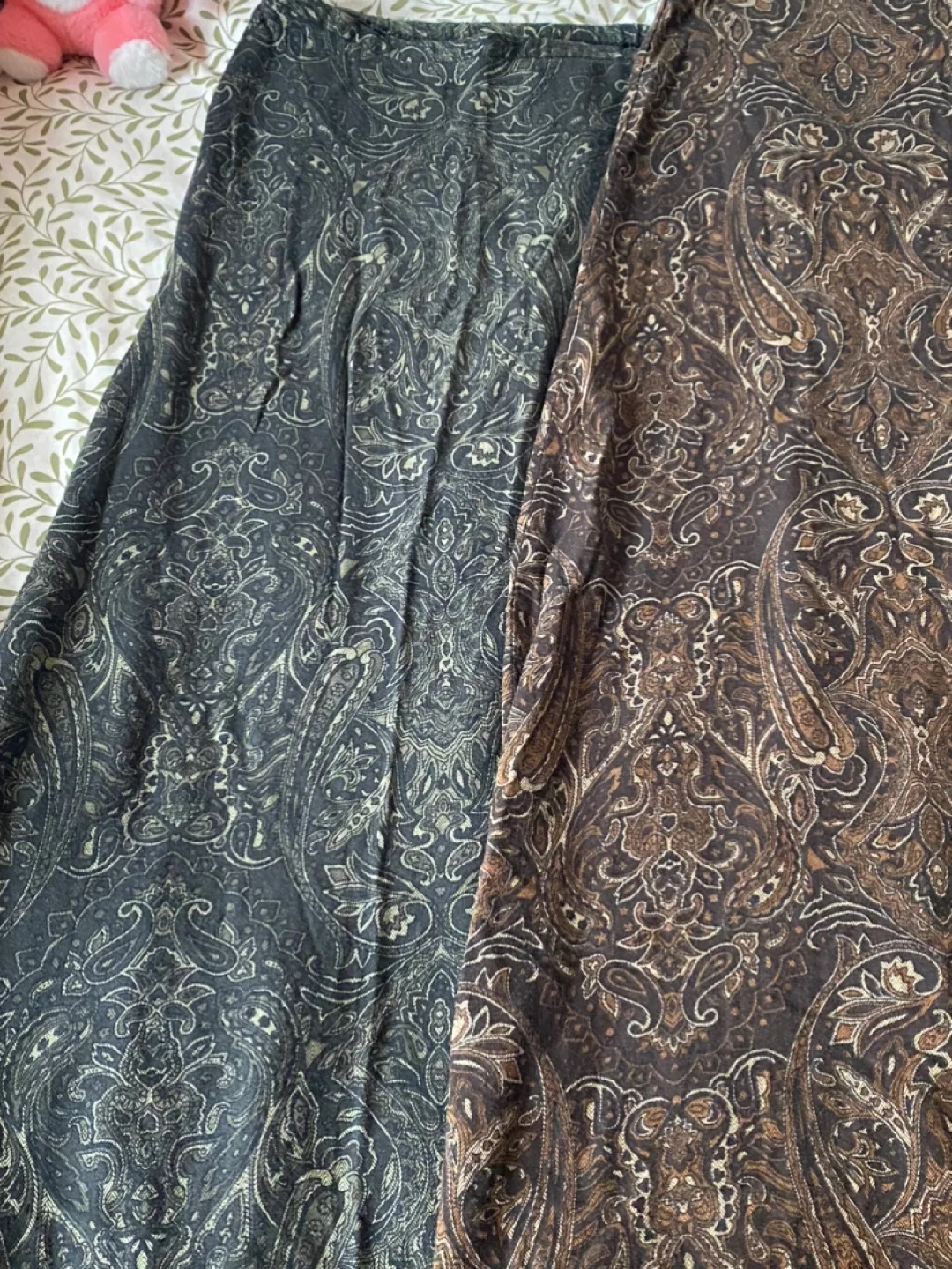 Two earthy print skirts (Take both for 17) image indicator(2)