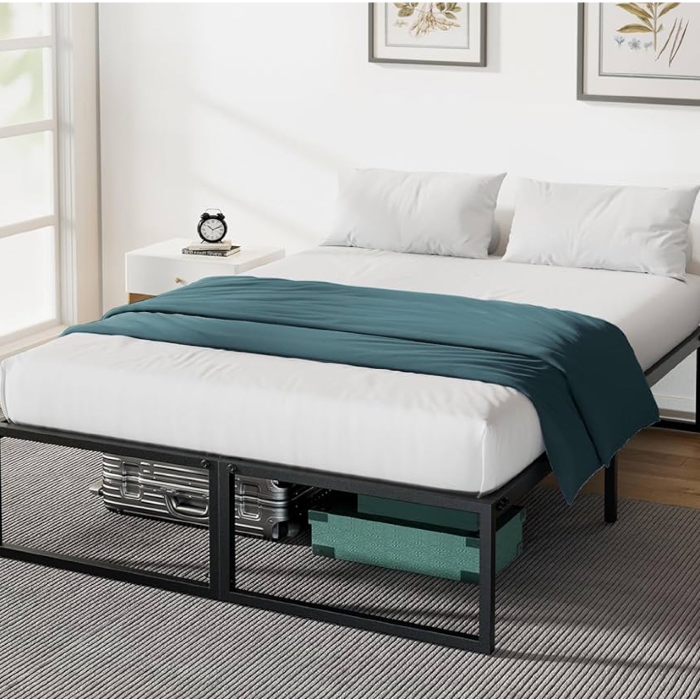 Queen Metal Platform Bed Frame - photo 3