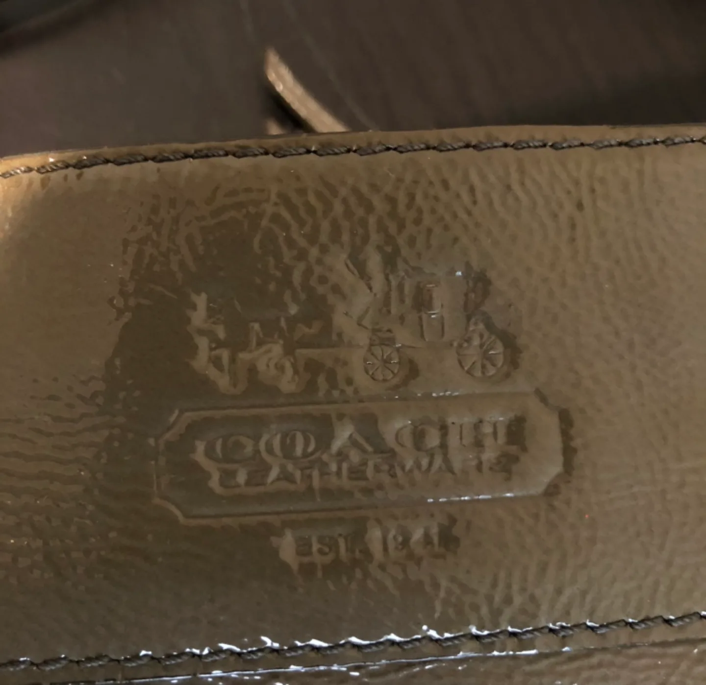 Coach Leather Shoulder Bag image indicator(2)