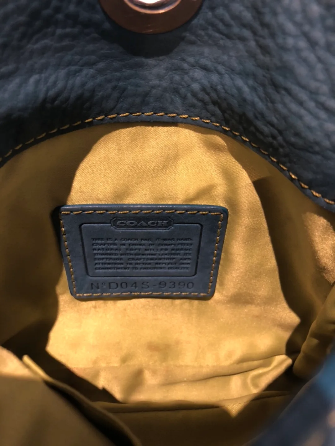 Coach Leather Crossbody Bag Teal image indicator(3)