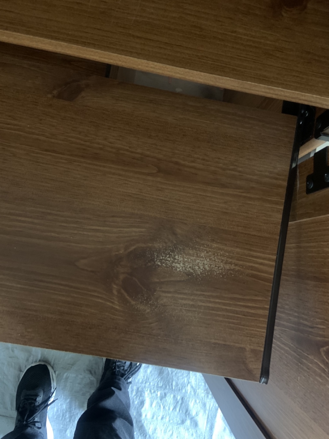 Wooden Armoire with Pull-Out Desk - photo 3