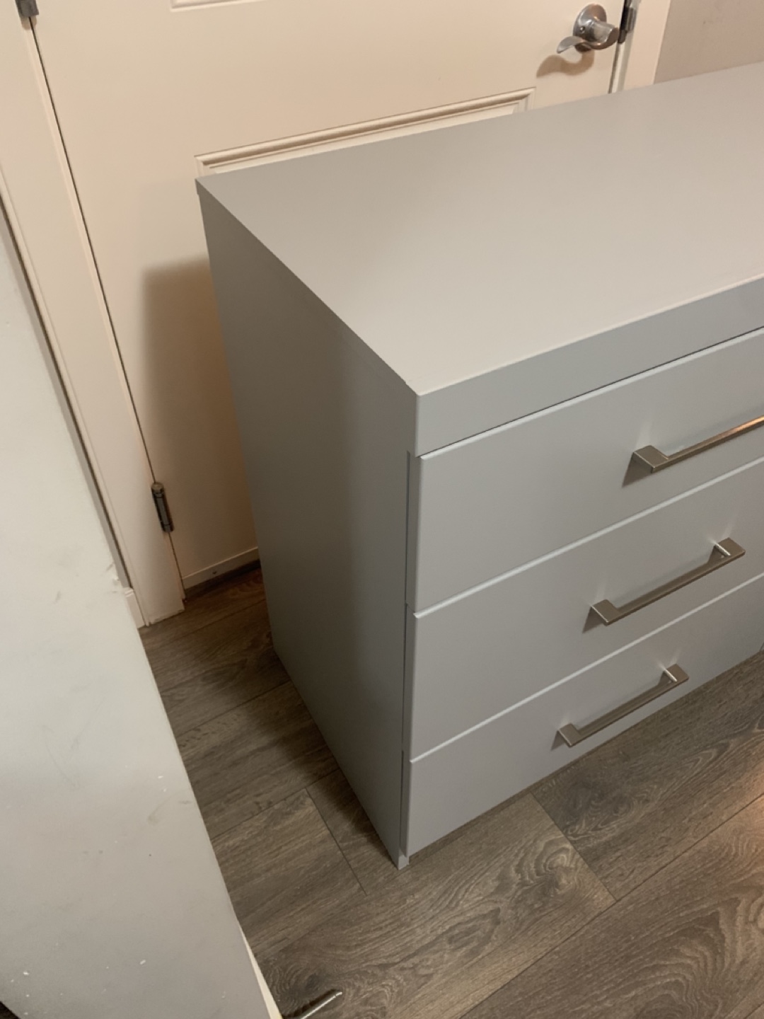 Grey Six-Drawer Dresser - photo 4
