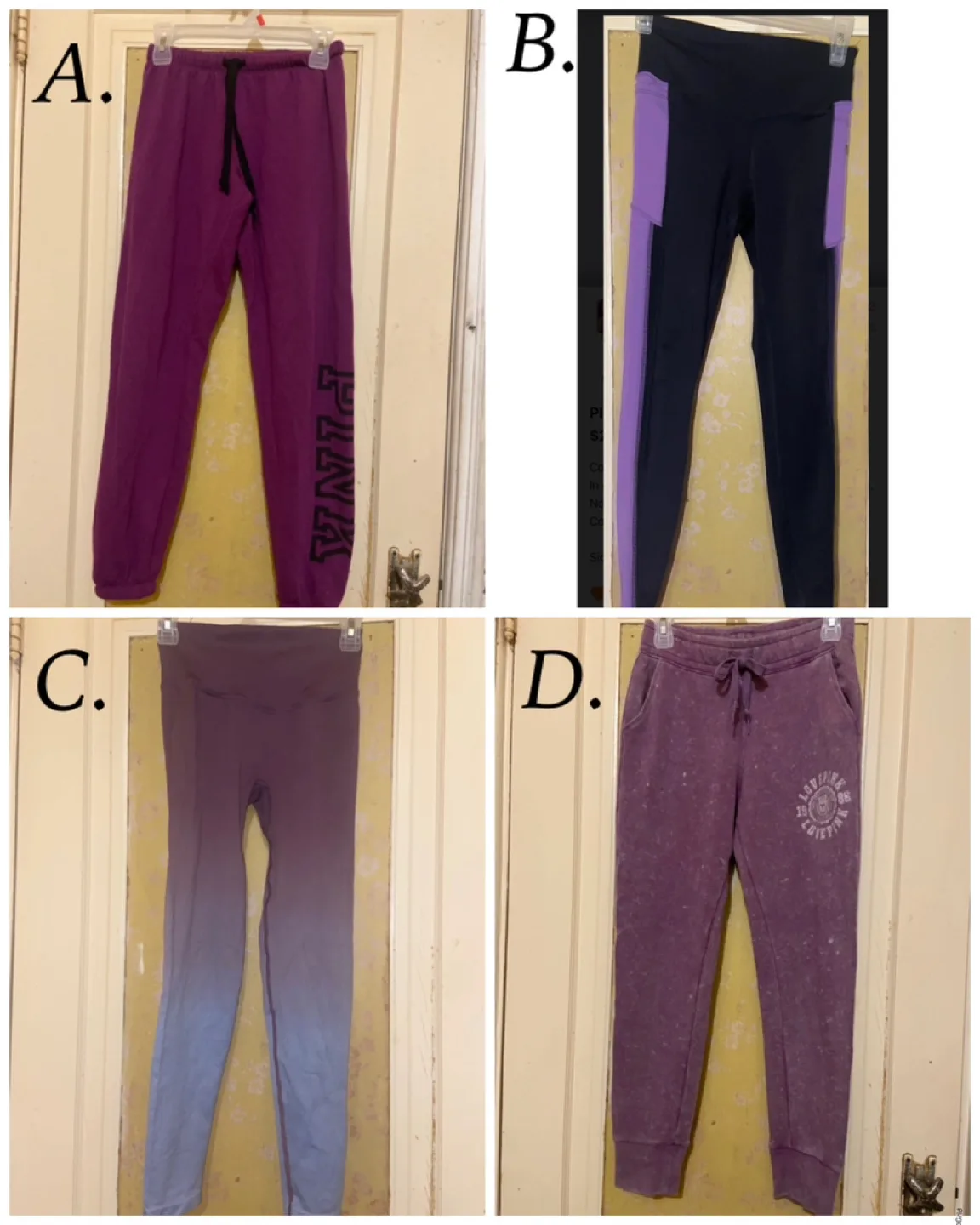 PINK Victoria’s Secret sweatpants/ leggings  szXS image indicator(2)