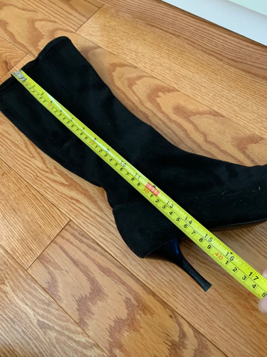 Black Enzo Angiolini Suede Knee-High Boots image indicator(5)