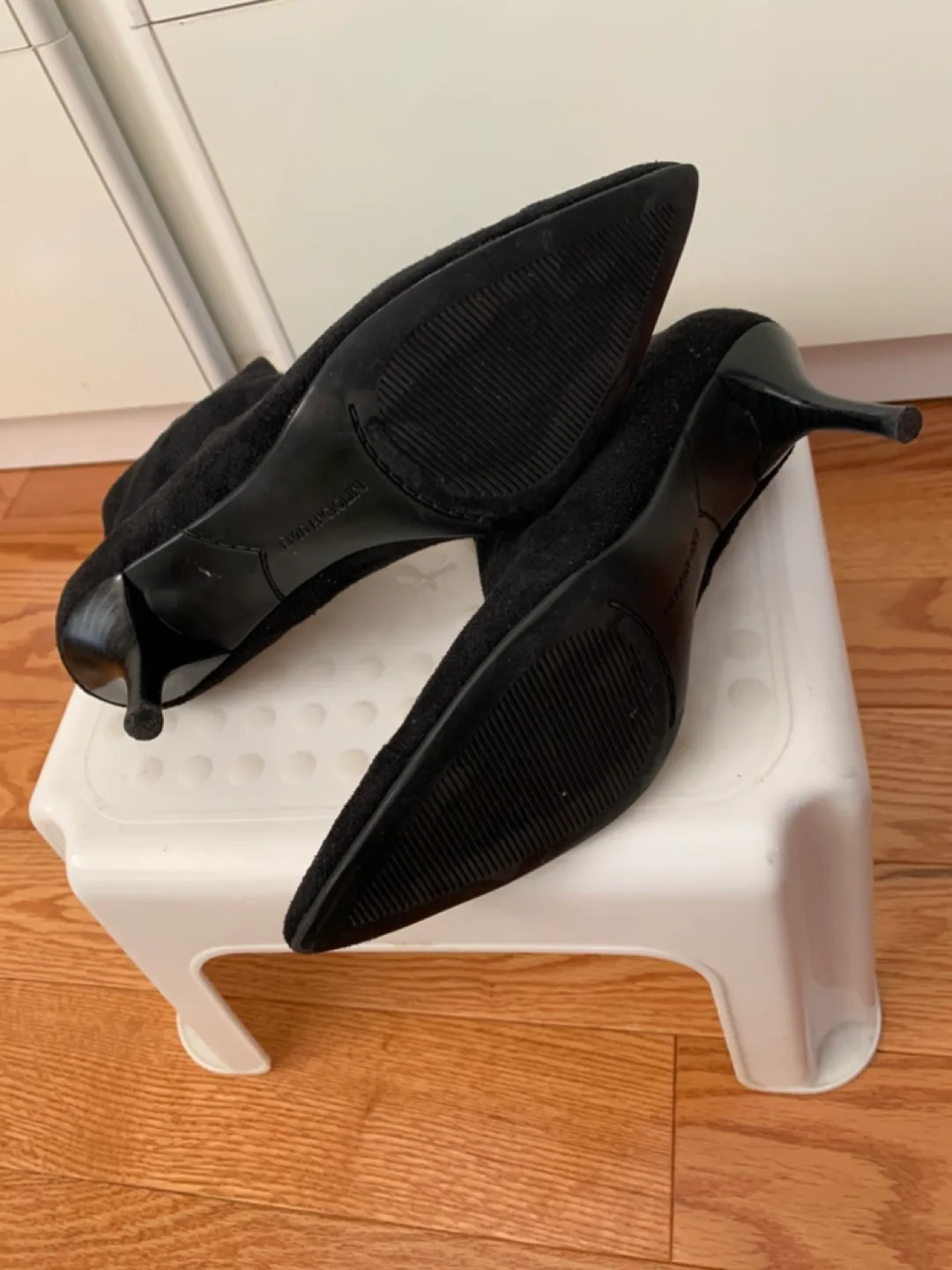 Black Enzo Angiolini Suede Knee-High Boots image indicator(3)