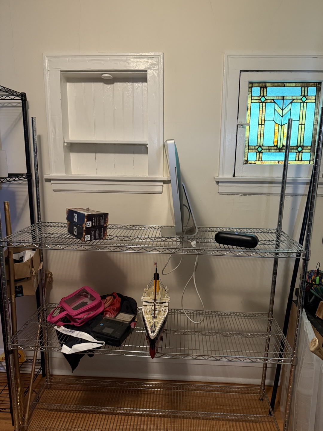 2 Metal Metro Shelves - photo 2