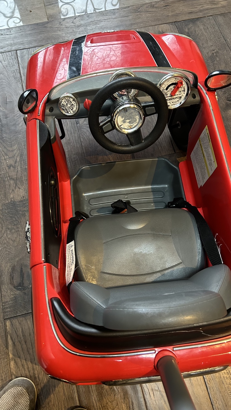 Mini Cooper Ride-On Toy Car with Push Handle - photo 4