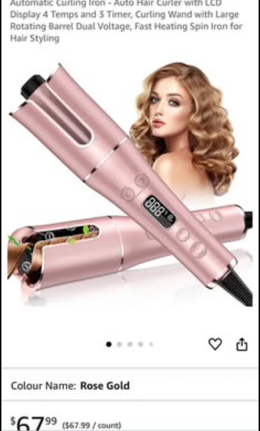 New CI-21 Automatic Curling Iron thumbnail