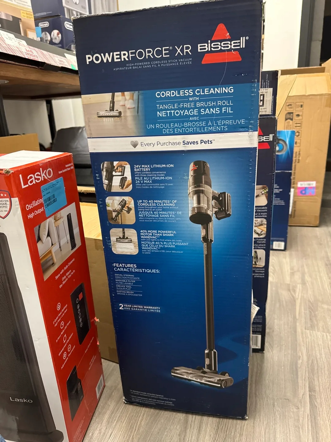 Bissell Powerforce XR Cordless Stick Vacuum thumbnail