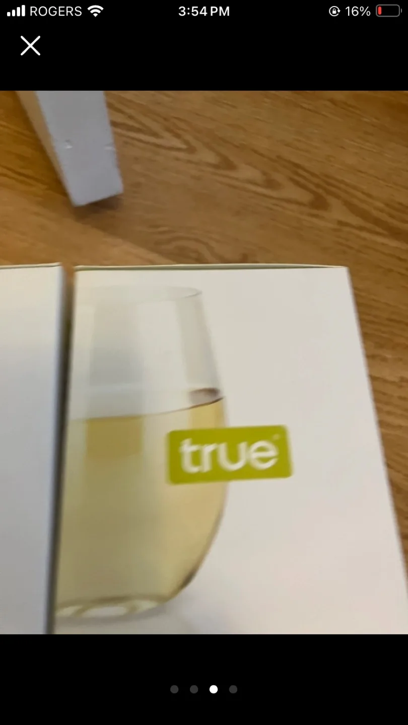 True Flexi Set of Four Plastic Wine Glasses image indicator(3)