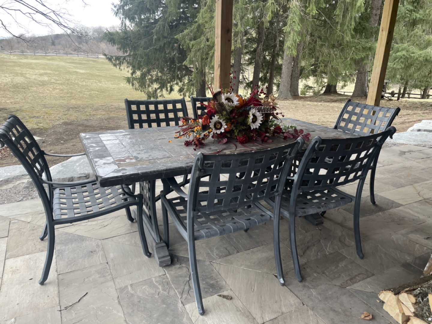 Patio table & chairs