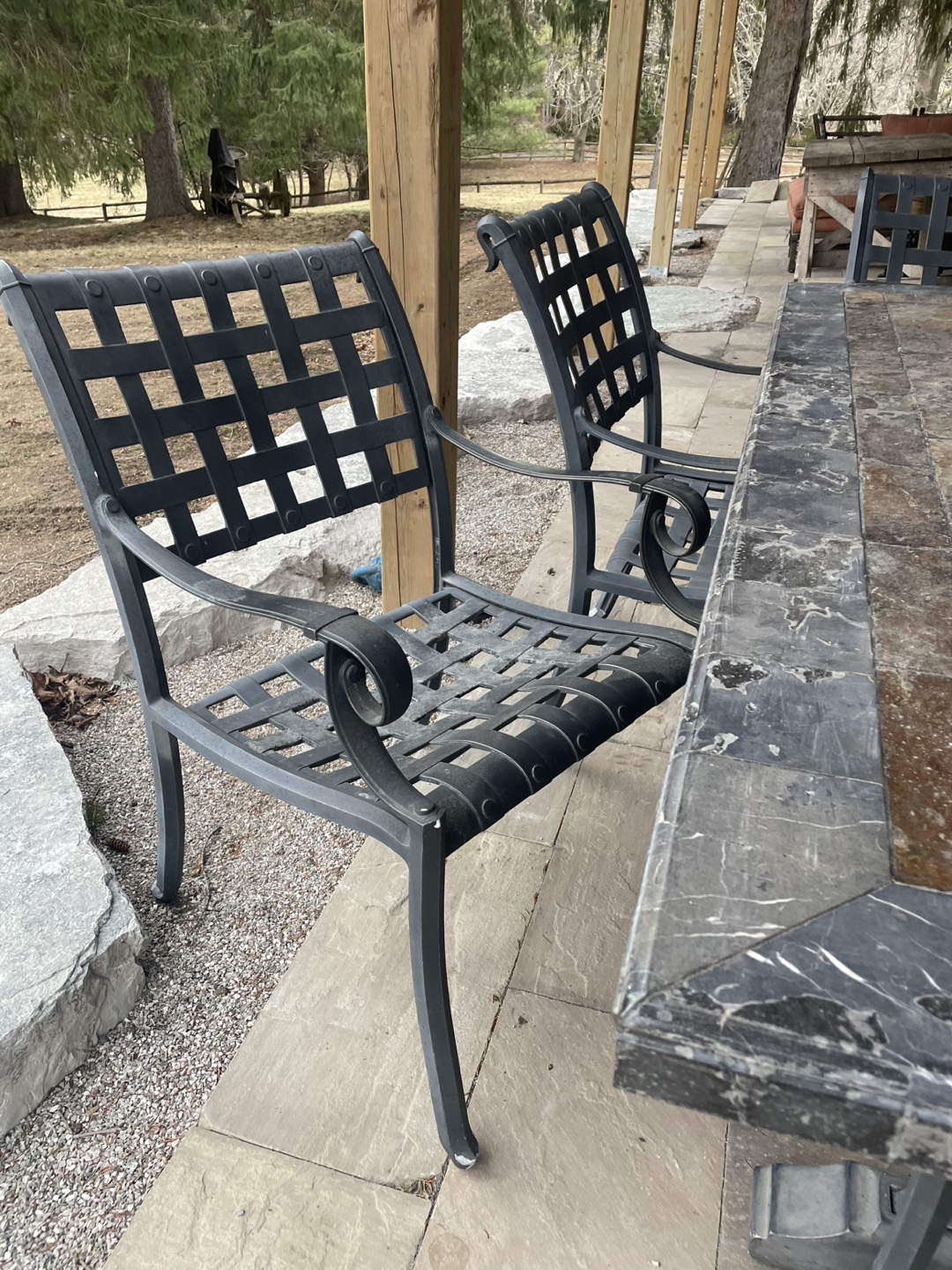 Patio table & chairs - photo 4