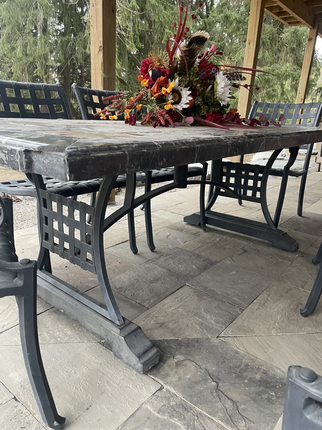 Patio table & chairs - photo 2
