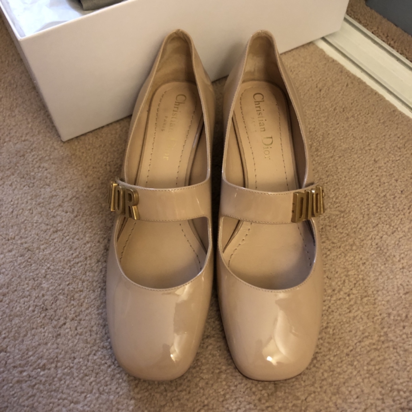 Christian Dior Patent Leather Ballerinas Size 36 - photo 2