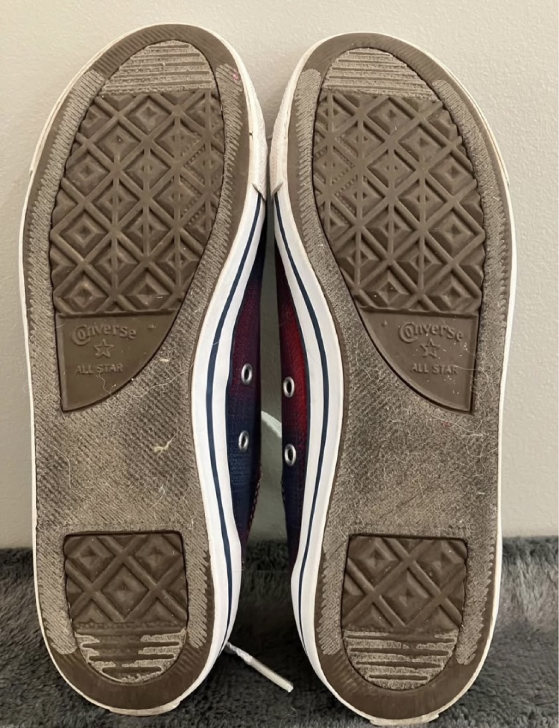 Converse. All Star Womens  - Red and Blue Plaid - photo 4