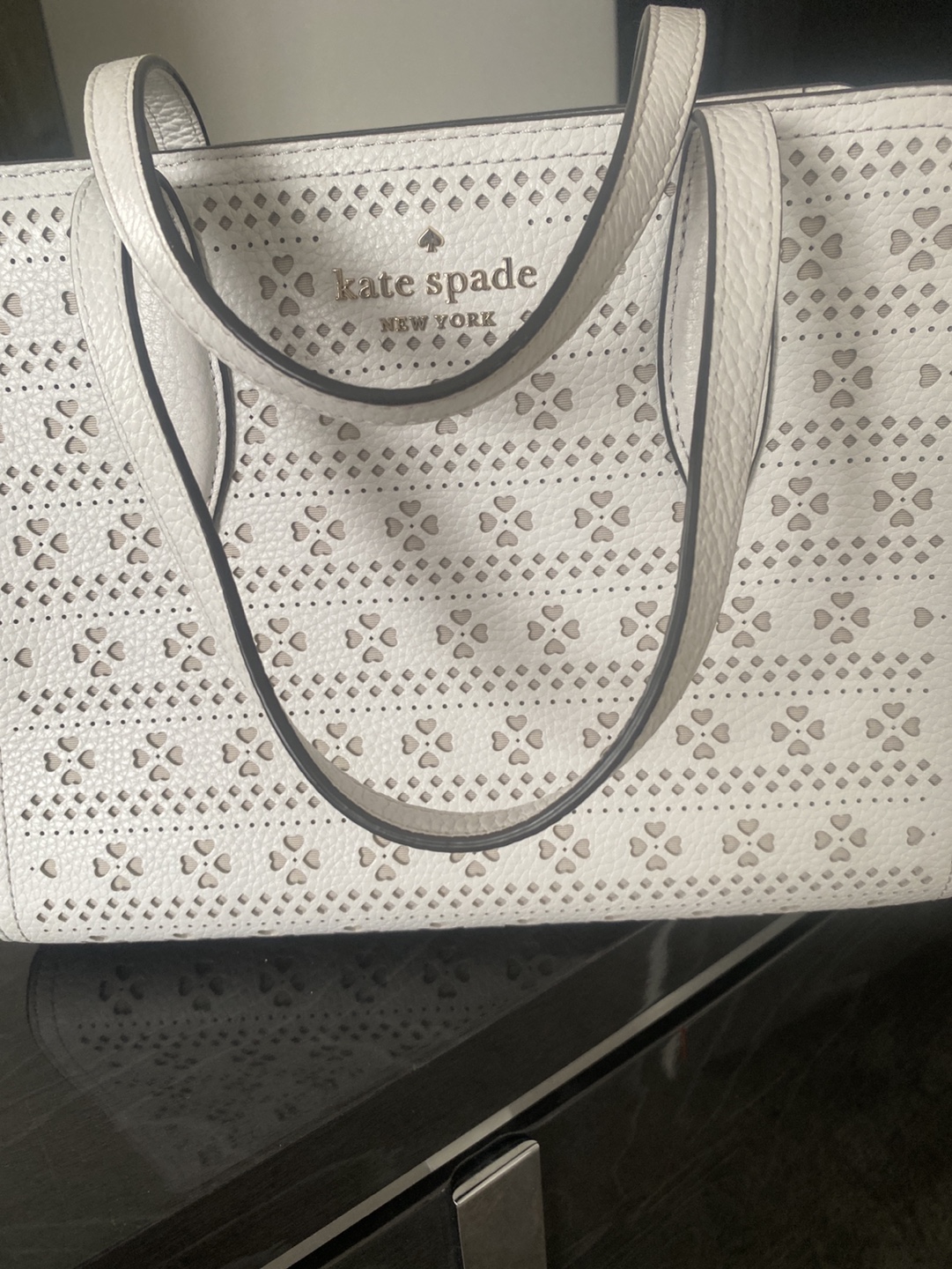 Kate Spade New York Perforated Leather Handbag