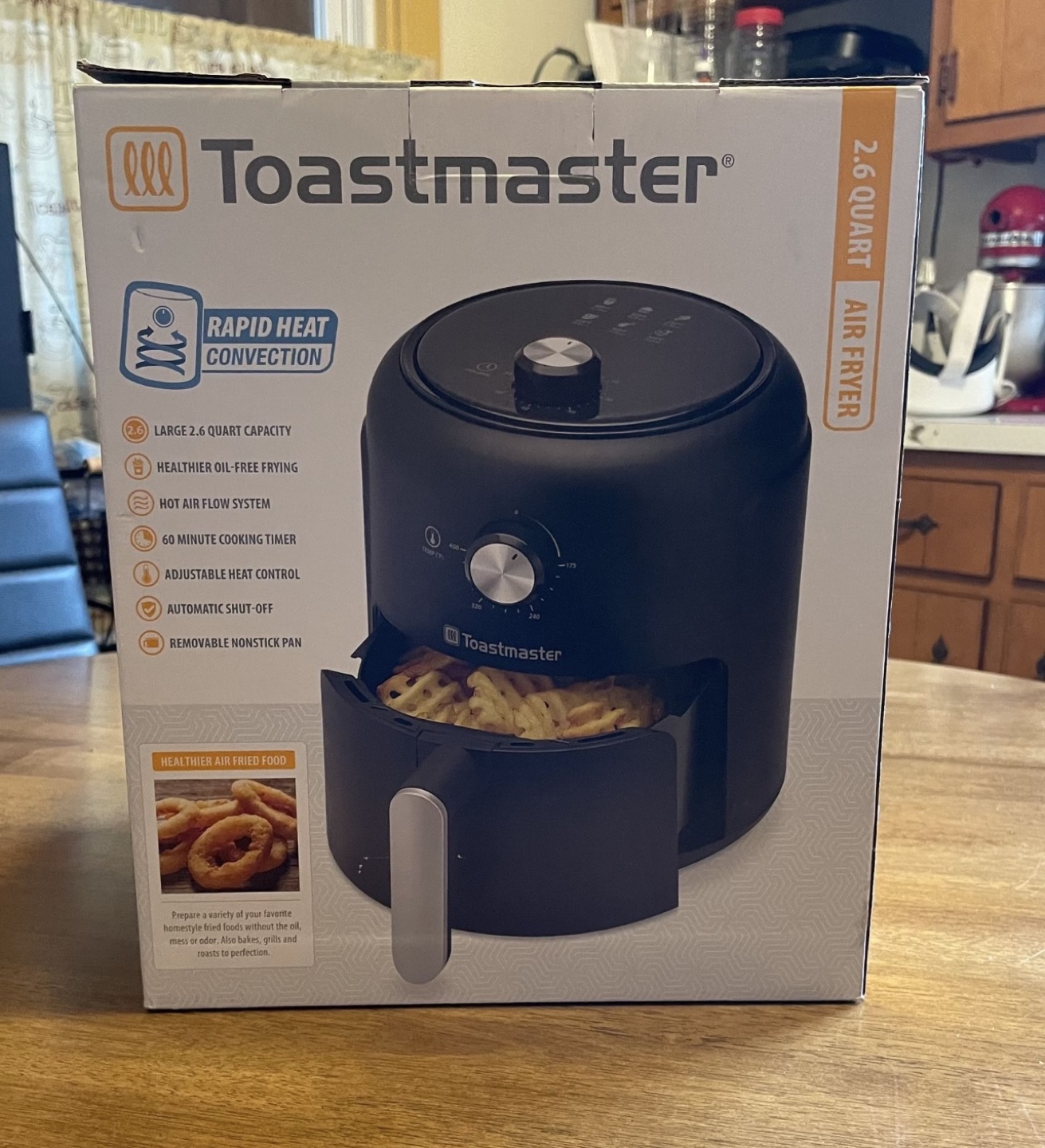 Toastmaster 2.6 Quart Air Fryer - Brand New in Box