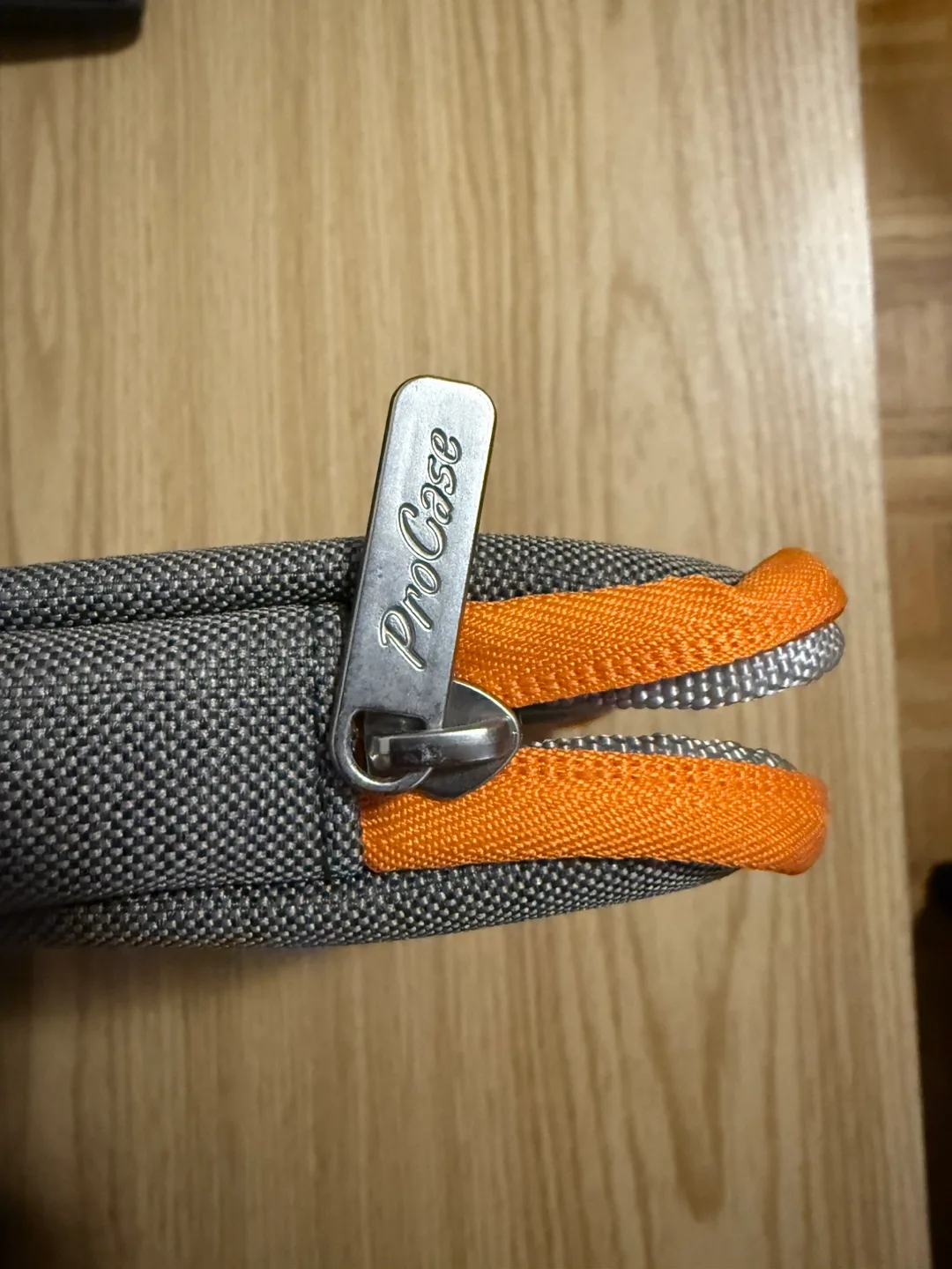 ProCase Grey and Orange Laptop Sleeve 12 to 12.9 inch thumbnail