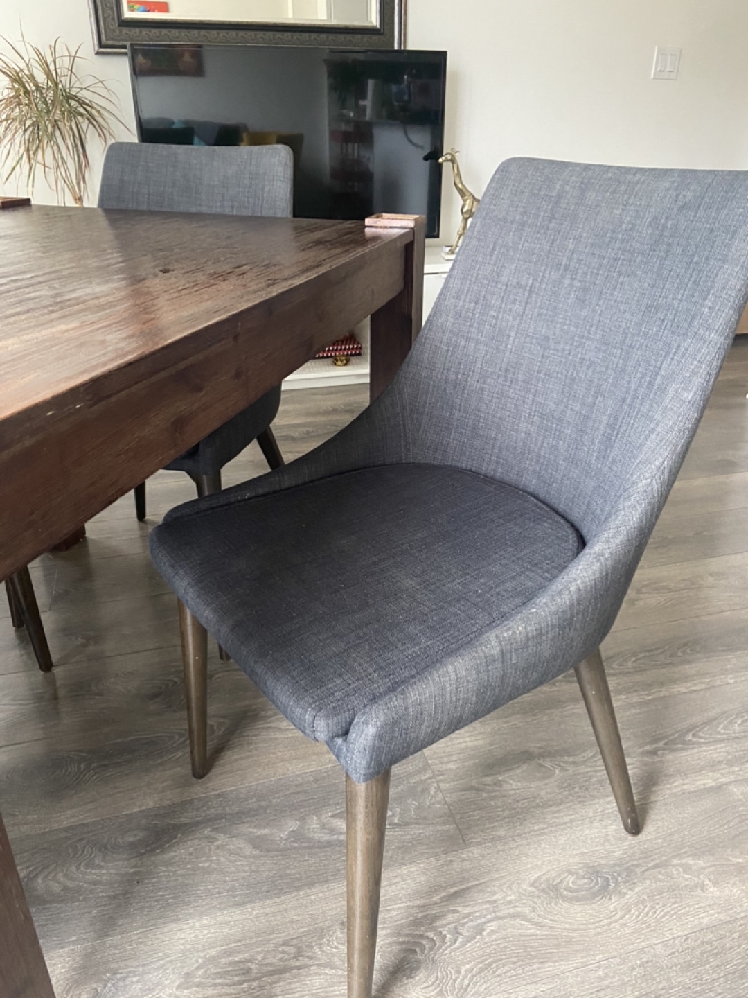 Four-Chair Dining Set with Unique Tabletop Accents - photo 2