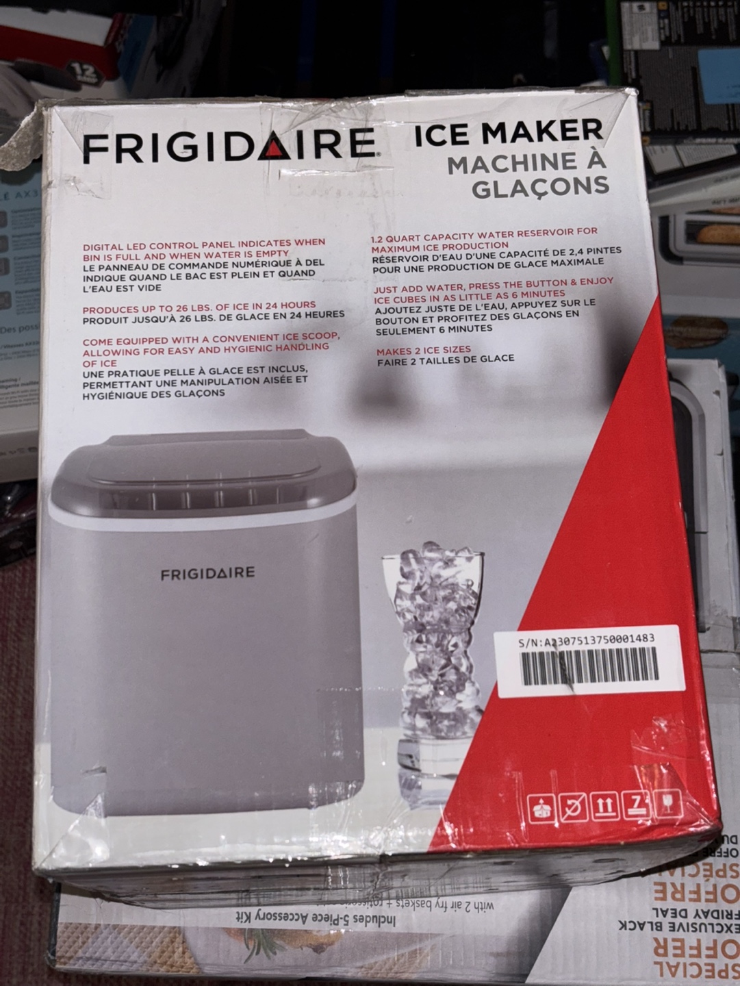 Frigidaire Compact Ice Maker - photo 2
