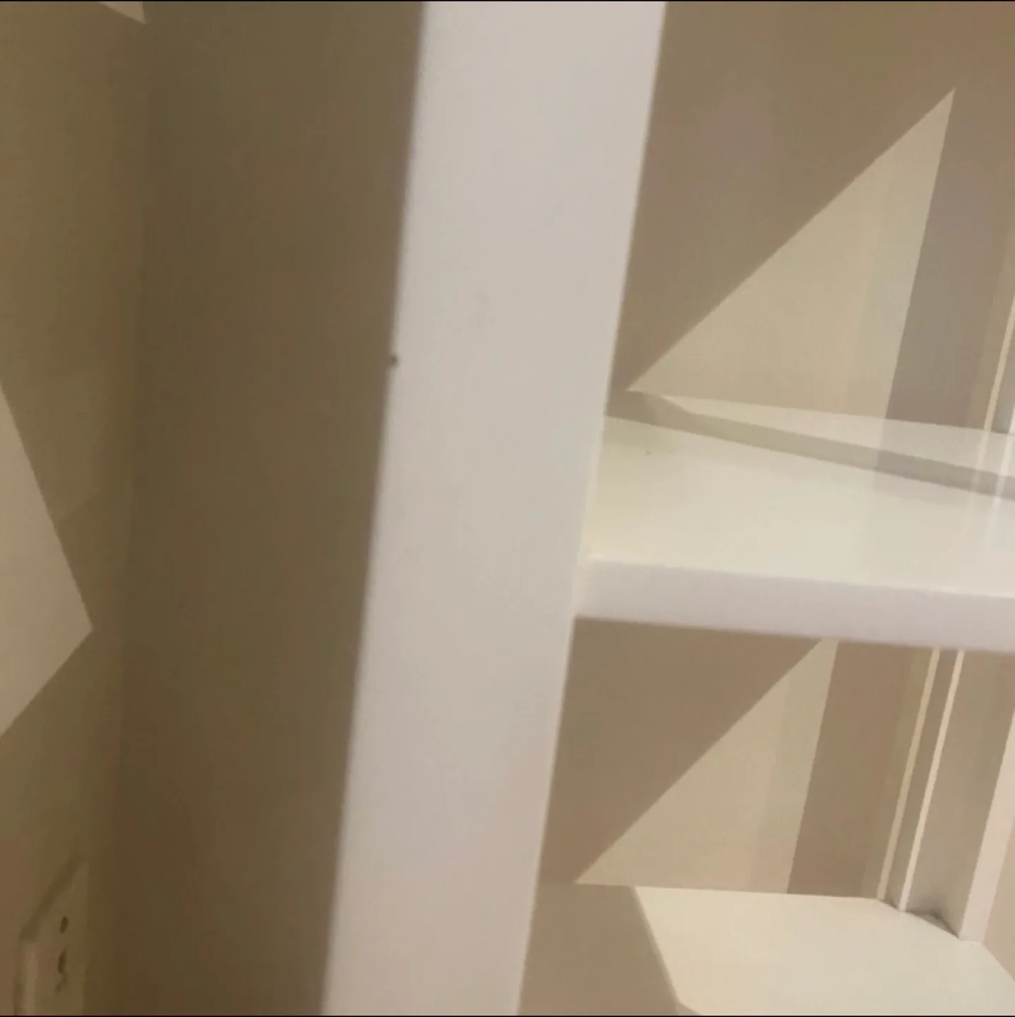 ‼️ Last day Saturday ‼️ White wooden 5-shelf unit ~60” height image indicator(4)