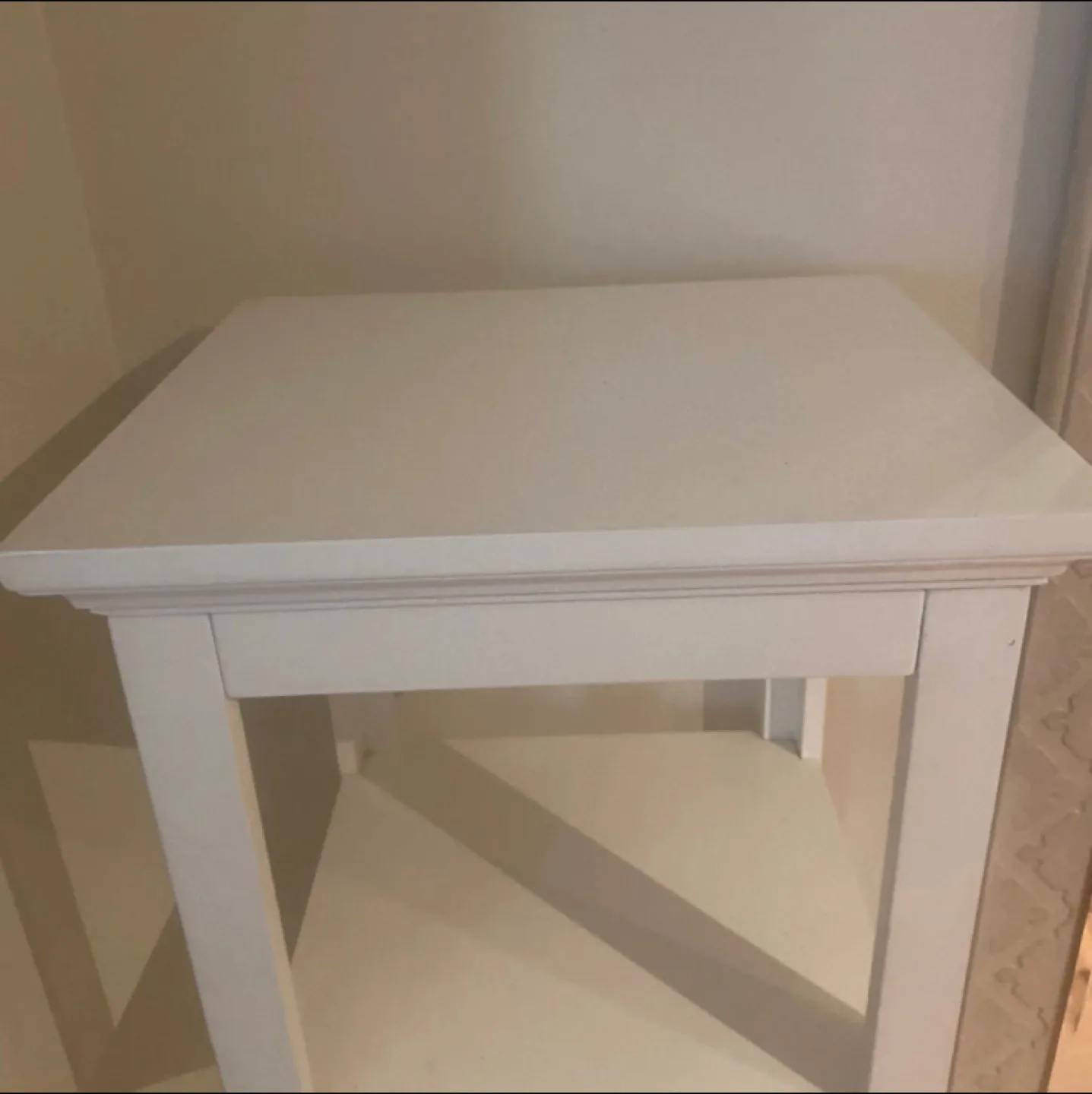 ‼️ Last day Saturday ‼️ White wooden 5-shelf unit ~60” height image indicator(5)