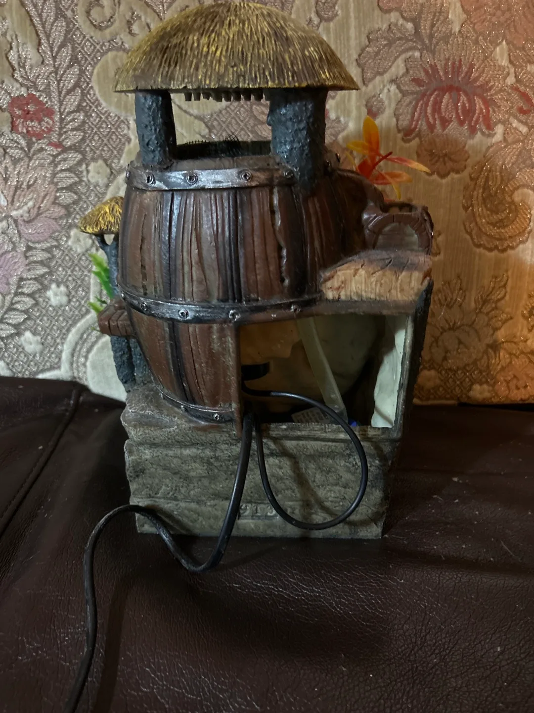 Tabletop Water Fountain with LED Light image indicator(2)