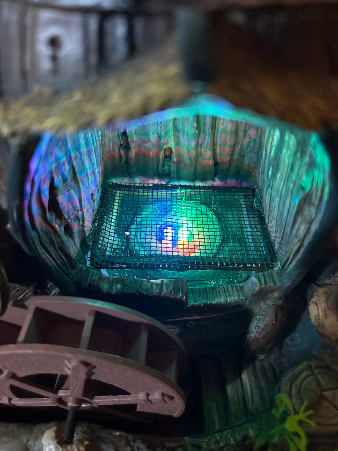 Tabletop Water Fountain with LED Light image indicator(4)