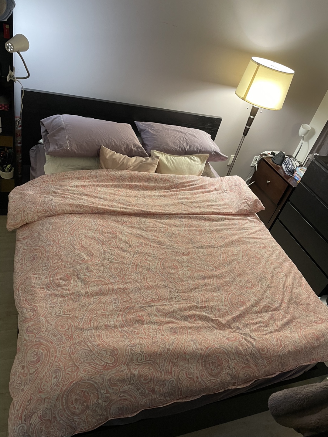IKEA MALM Dark Brown Queen Bed Frame - photo 2