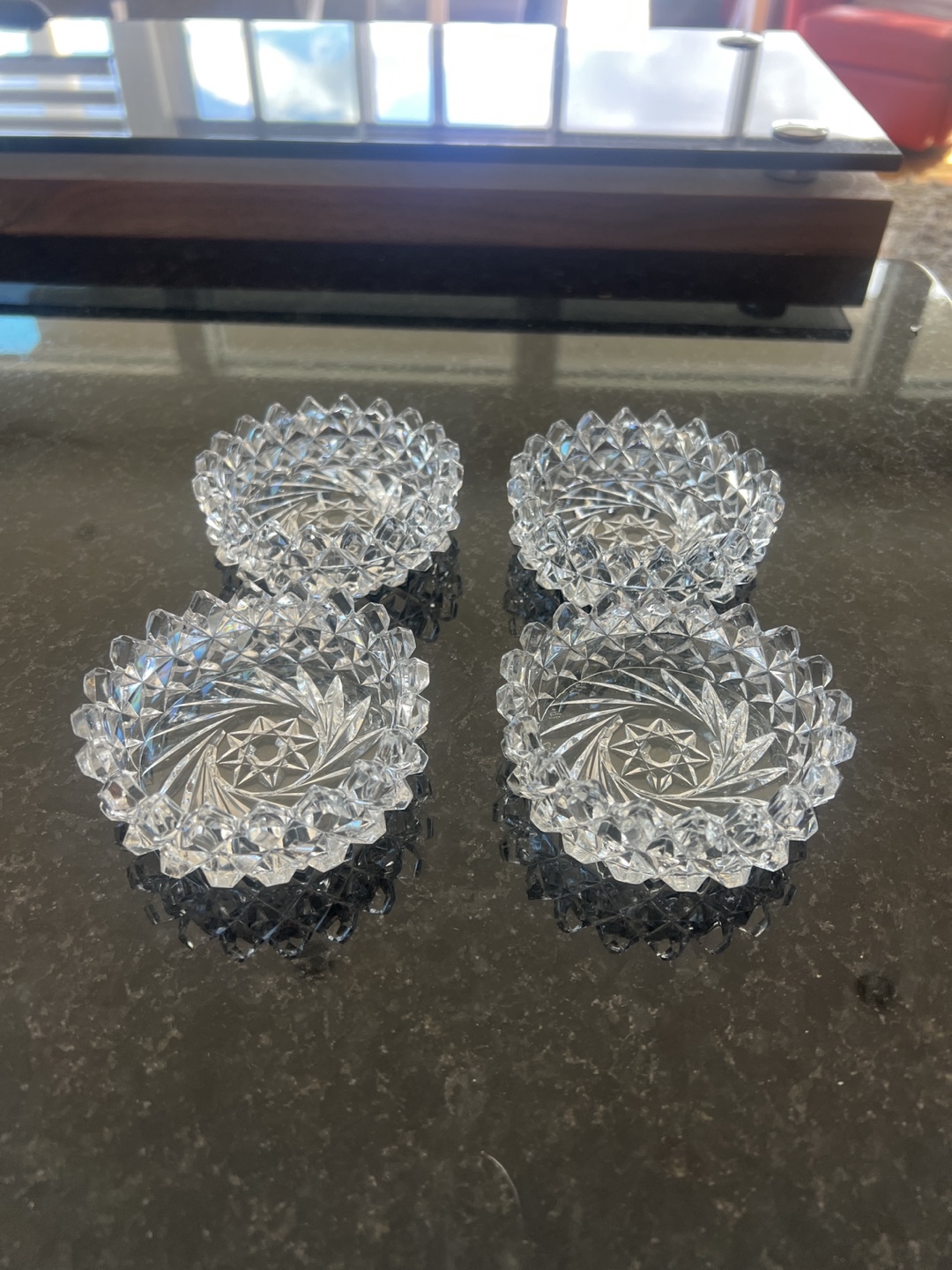 Crystal Ashtrays