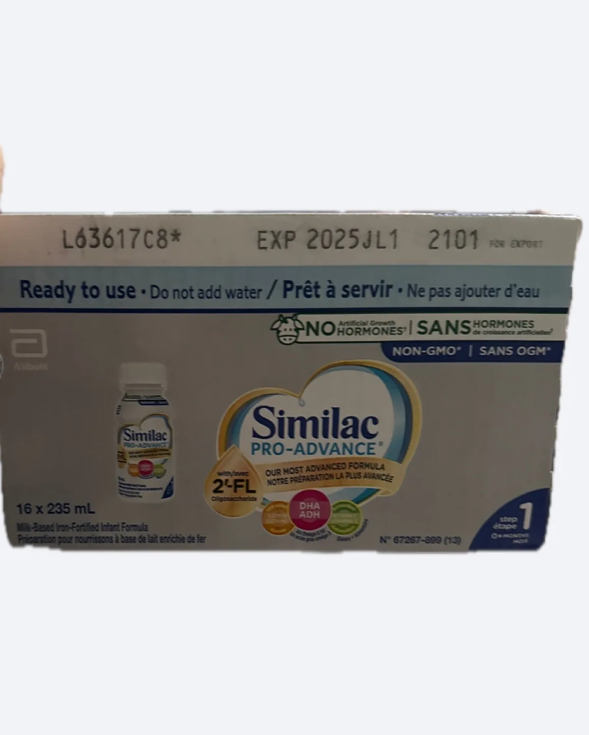 Similac Pro-Advance Ready-to-Feed Formula 16 x 235 mL image indicator(2)