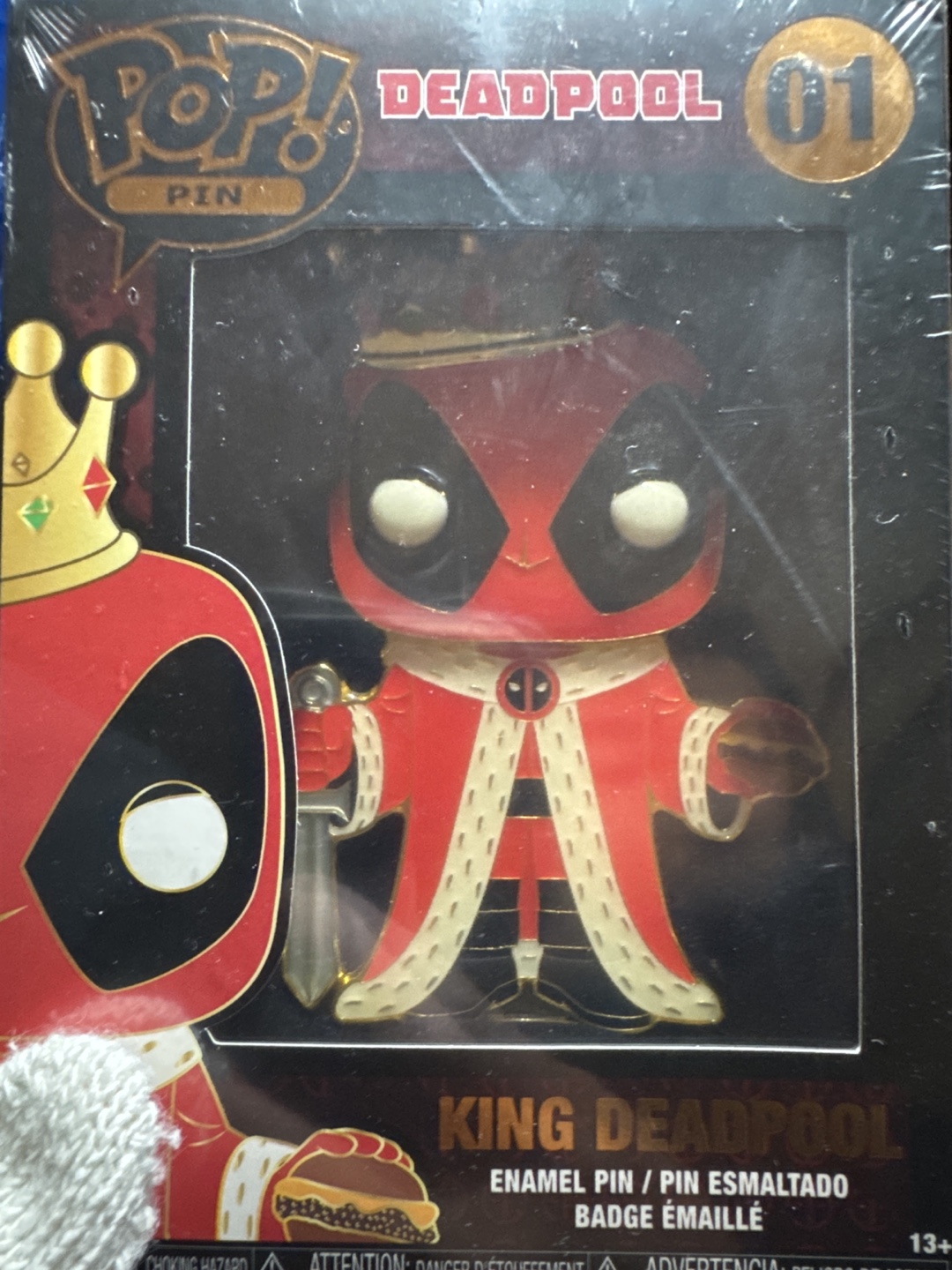 Deadpool Pop! Enamel Pins - King & Samurai
