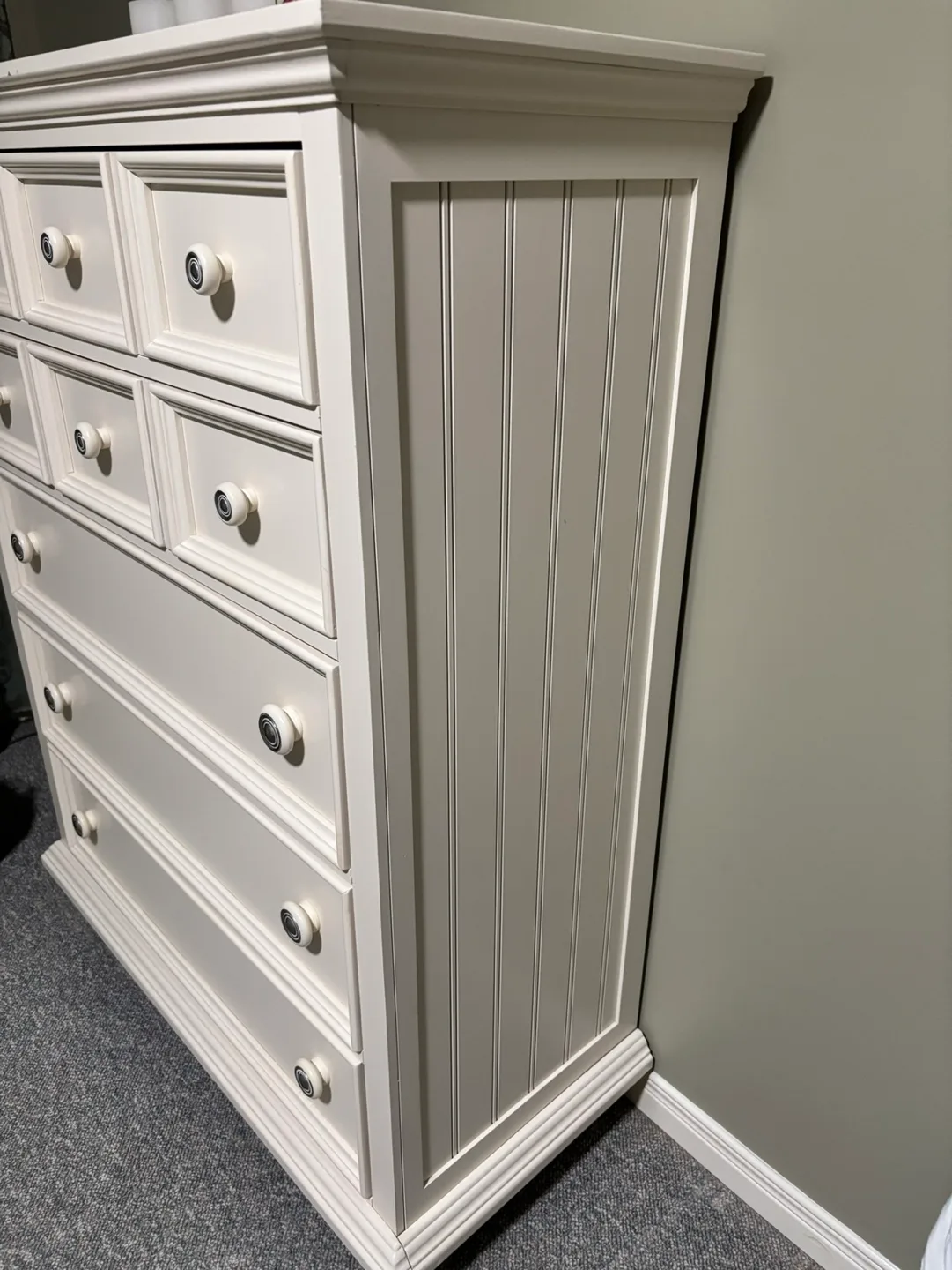 White Tallboy Dresser image indicator(2)