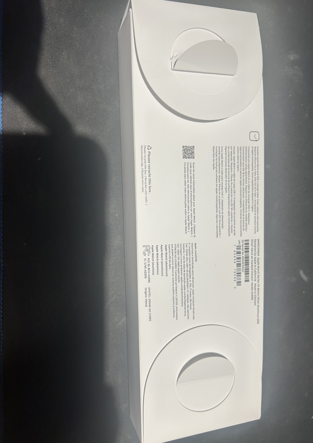 Apple Watch Series 10 - 46mm - Nike blue band - photo 3