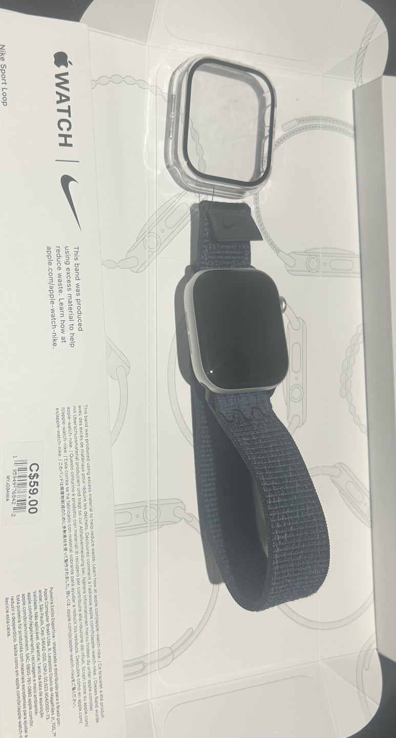 Apple Watch Series 10 - 46mm - Nike blue band
