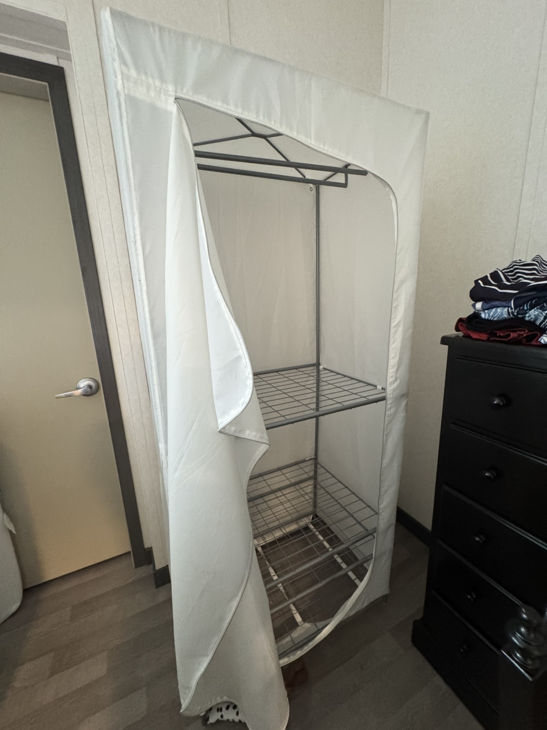 Portable Fabric Wardrobe Closet Organizer - photo 3