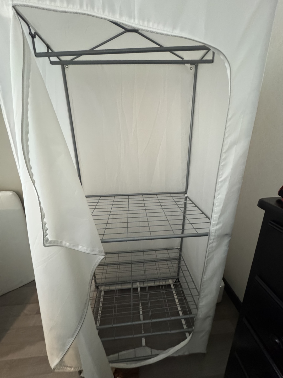 Portable Fabric Wardrobe Closet Organizer - photo 2